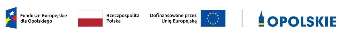 Baner poziomy FEO - Fundusze Europejskie dla Opolskiego 2021-2027